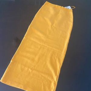 Zara knit bodycon midi skirt